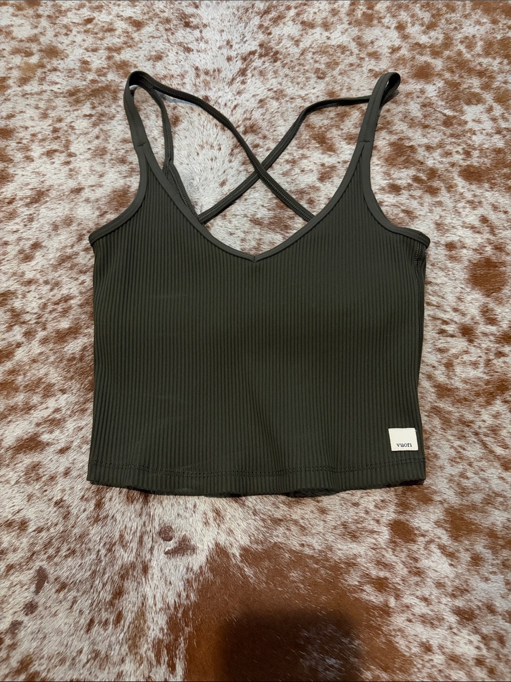 Women’s Vuori Olive tank